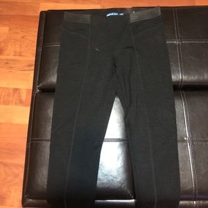 All black dressy leggings
